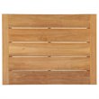 Pemberly Row 3-Piece Teak Wood Patio Set with Coffee Table in Natural/White