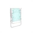 Pemberly Row Poolside Gossip Priscilla Folding Chairs in Aqua Haze (2-Pack)