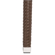 Pemberly Row Wicker / Rattan Outdoor Arm Chairs in Brown (Set of 2)