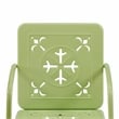 Pemberly Row 2-Piece Retro Outdoor Chair Set in Key Lime Gloss