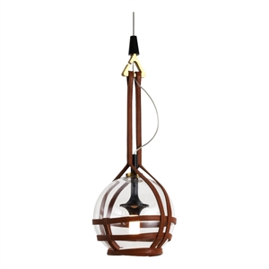 Pemberly Row 7&quot ETL Certified Integrated LED Aluminum Pendant in Antique Brass