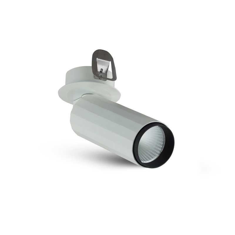 Pemberly Row Adjustable ETL Commercial Grade LED Flush Mounted Spotlight