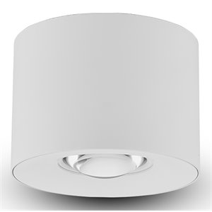 Pemberly Row 4.25&quot ETL Commercial Grade LED Surface Mounted Downlight in White