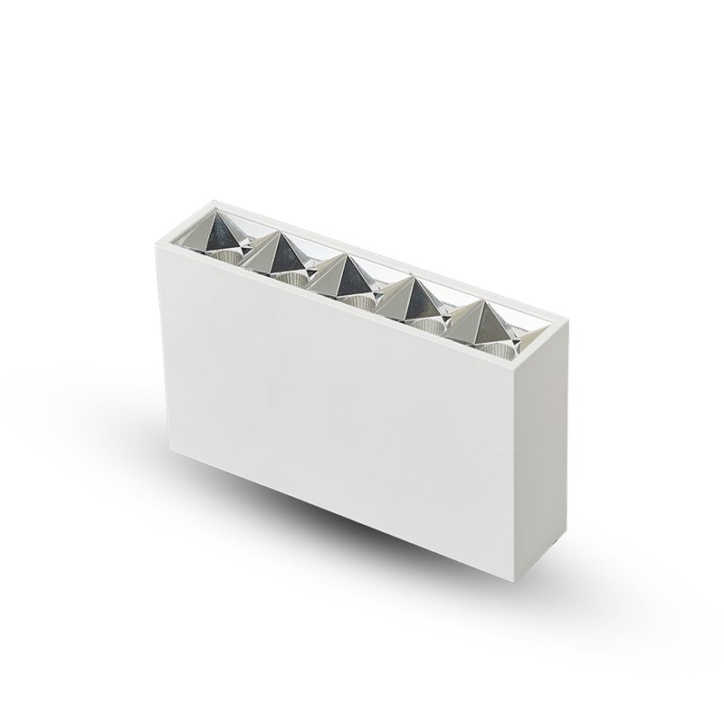 Pemberly Row 5-light ETL Commercial Grade LED Surface Mounted Downlight in White