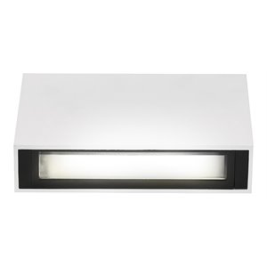 Pemberly Row 6.25&quot Aluminum ETL Commercial Grade LED Surface Mounted Wall Washer