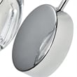 Pemberly Row Integrated LED ETL Wall Sconce Lighting in Polished Chrome