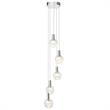 Pemberly Row Integrated LED ETL Certified Aluminum Chandelier - Polished Chrome