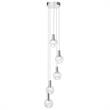 Pemberly Row Integrated LED ETL Certified Aluminum Chandelier - Polished Chrome