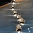 Pemberly Row Integrated LED ETL Certified Aluminum Chandelier - Polished Chrome