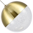 Pemberly Row 5-Light Integrated LED ETL Certified Aluminum Chandelier - Brass