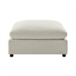 Pemberly Row Contemporary Beige Fabric Extra Large 40