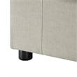 Pemberly Row Contemporary Beige Fabric Extra Large 40