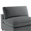 Pemberly Row Modular 5-PC XL Sectional in Charcoal Performance Fabric