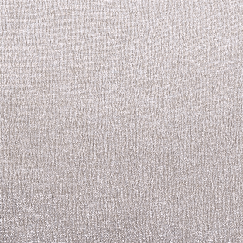 Pemberly Row Contemporary Beige Linen Fabric Swivel Barrel Chair