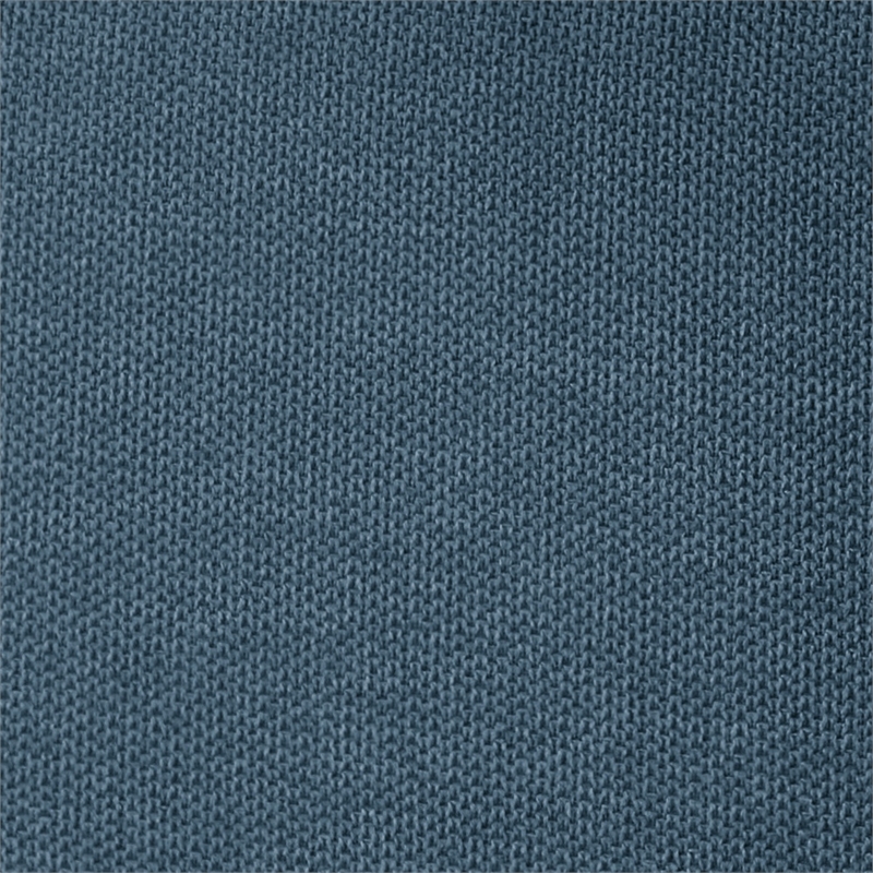 Pemberly Row Contemporary Blue Fabric Swivel Barrel Accent Chair