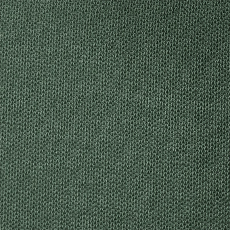 Pemberly Row Contemporary Green Fabric Swivel Barrel Accent Chair