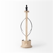 Pemberly Row Large Brown Wooden Vintage Inspired Candle Holder Lantern