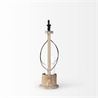 Pemberly Row Small Brown Wooden Vintage Inspired C&le Holder Lantern