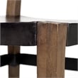 Pemberly Row Brown Dining Chair with Solid Indian Mango Wood (Set of 2)