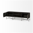 Pemberly Row Contemporary Solid Wood 81