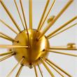 Pemberly Row Modern / Contemporary 20 Bulb Chandelier in Gold