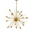 Pemberly Row Modern / Contemporary 20 Bulb Chandelier in Gold