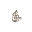 Pemberly Row Single Metal Bronze/Champagne Toned Wall Candle Holder