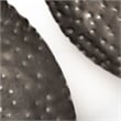 Pemberly Row Contemporary Set of 3 Decorative Black/Grey Metal Plates