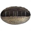 Pemberly Row Wall Mounted Candle Holders Hammered Metal in a Bronze Tint