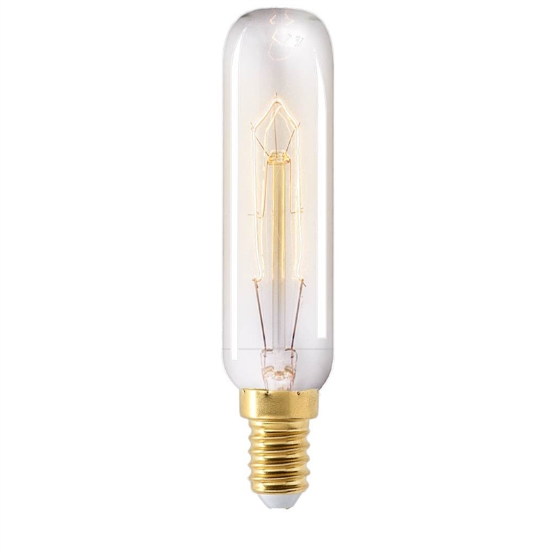 Pemberly Row Contemporary Clear Glass Filament E12 25W 4