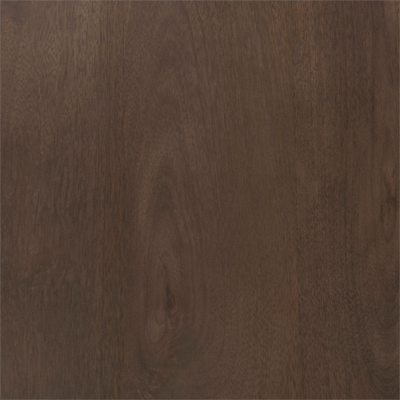 Pemberly Row 18Lx17Wx26H Medium Brown Wood with Antique Nickel Counter Stool