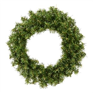 Pemberly Row 6&quot Mini Pine Artificial Christmas Wreaths in Green (Set of 6)
