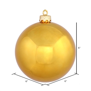 Pemberly Row 6&quot Plastic Ball Ornaments in Candy Cobalt Blue (Set of 4)