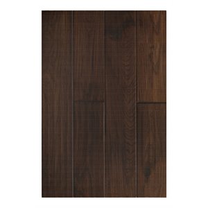 Pemberly Row Traditional 1/2x5&quot Hardwood Flooring in Special Walnut
