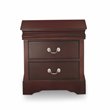 Pemberly Row Traditional 3-piece Wood Queen Bedroom Set in Walnut