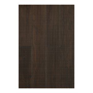 Pemberly Row Traditional 1/2x5&quot Hardwood Flooring in Shadow Gray