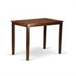 Pemberly Row 3-piece Dining Table and Bar Stools in Mahogany