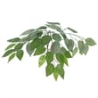 Pemberly Row 4' Artificial Ficus Extra Full Bush with Basket in Dark Green