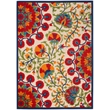 Pemberly Row 6'x9' Red/Multi Indoor/Outdoor Polypropylene Rug