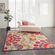 Pemberly Row 7'x10' Red/Multi Indoor/Outdoor Polypropylene Rug