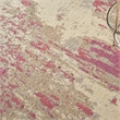 Pemberly Row 9'x12' Ivory/Pink Modern Indoor Polypropylene Rug