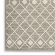 Pemberly Row Modern Transitional 6'x9' Bohemian Indoor Rug in Gray