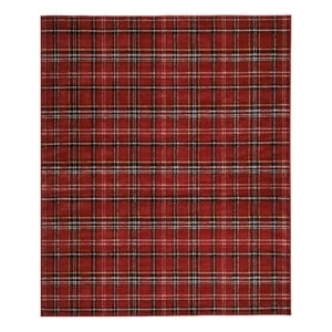Pemberly Row 7'10&quotx9'10&quot Red Rustic Indoor Polypropylene Rug