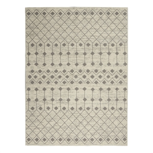 Pemberly Row 5'3&quotx7'3&quot Ivory/Gray Bohemian Indoor Polypropylene Rug