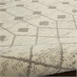 Pemberly Row 6'x9' Ivory/Gray Bohemian Indoor Polypropylene Rug