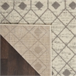 Pemberly Row 6'x9' Ivory/Gray Bohemian Indoor Polypropylene Rug