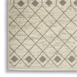 Pemberly Row 6'x9' Ivory/Gray Bohemian Indoor Polypropylene Rug