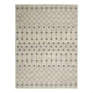 Pemberly Row 6'x9' Ivory/Gray Bohemian Indoor Polypropylene Rug