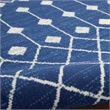 Pemberly Row Transitional 6'x9' Navy Bohemian Indoor Polypropylene Rug