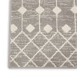 Pemberly Row Transitional 7'x10' Gray Bohemian Indoor Polypropylene Rug